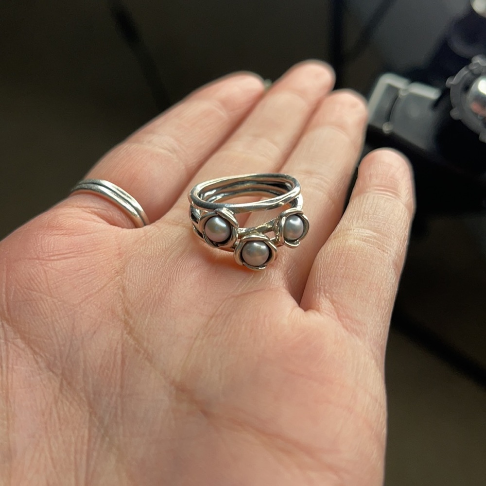 PANDORA RING RETIRED - Picture 3 of 4